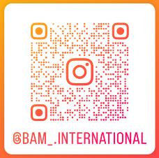 BAM International Instagram QR 코드
