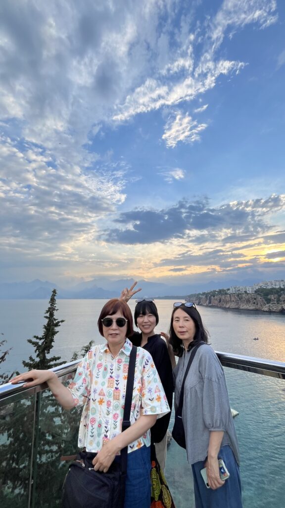 안탈리아 해안에서